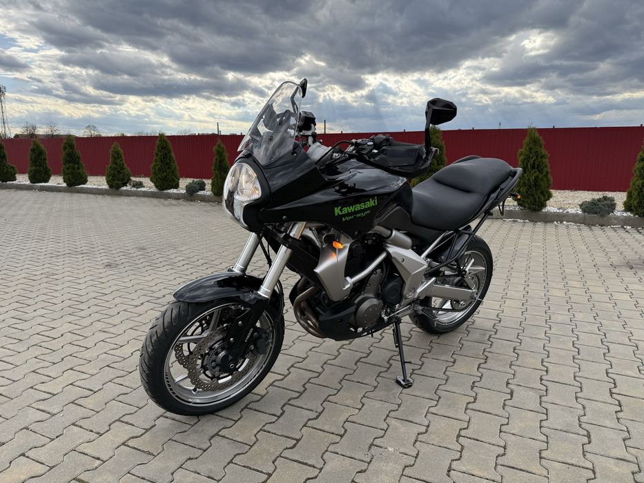 KAWASAKI VERSYS 650 ABS FATA+SPATE IMPECABIL recent adus din Germania km reali facturi+acte T.UV