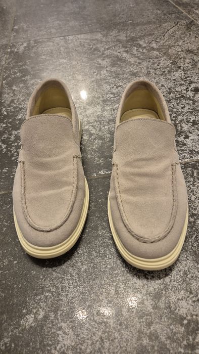 Pantofi lofersi barbati piele intoarsa Gant