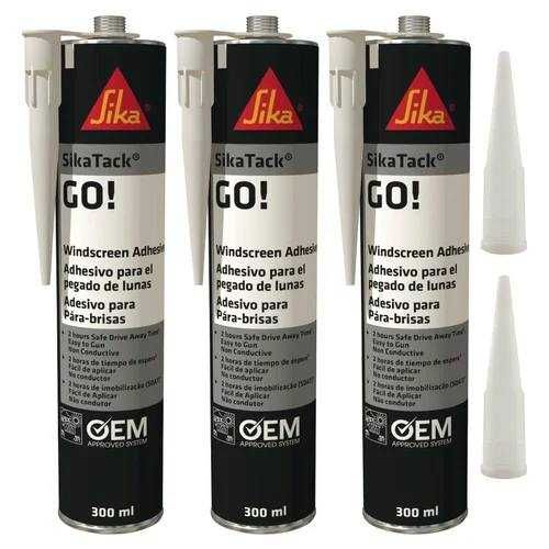 SikaTack GO!
Легкий в нанесении стекольный клей