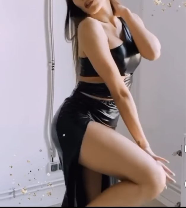 Rochie WhoSee din piele naturală