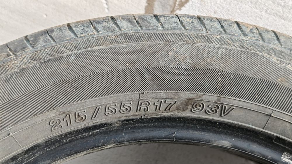 Летние шины 215/55/17