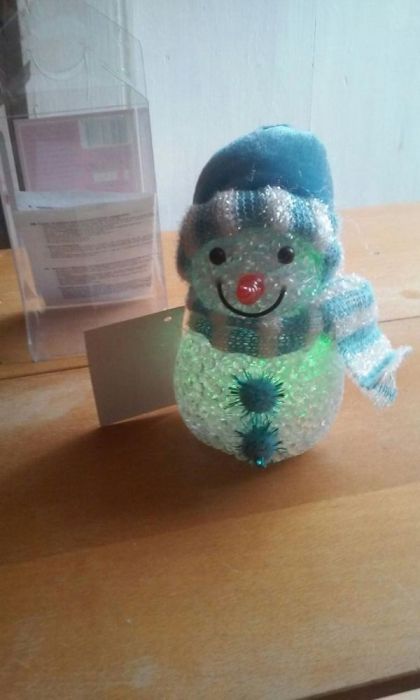 Jucarie / decoratiune om de zapada