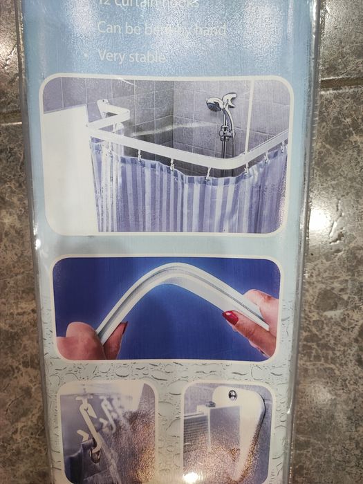 Карниз для ванной гибкий