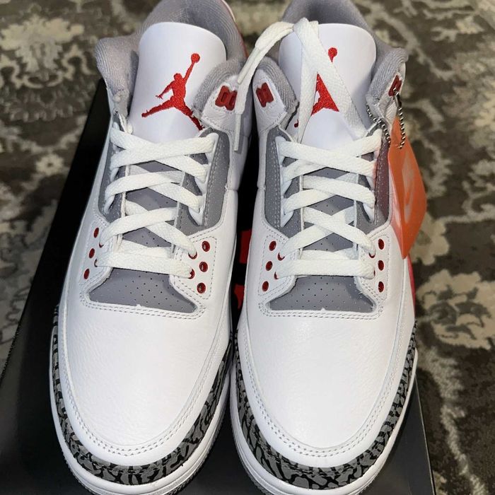 Jordan 3 Fire Red (46) FULLBOX | Livrare rapida cu verificare