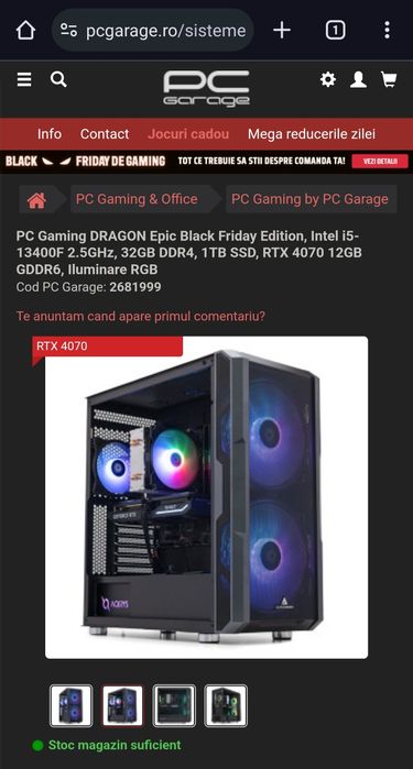 PC Gaming i5 13400f RTX 4070