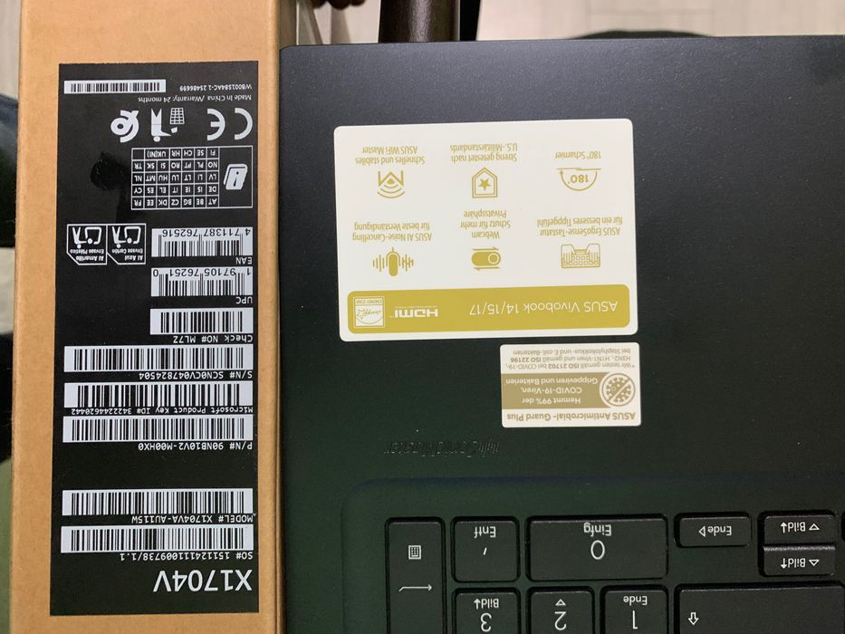 Asus vivobook 17 без забележки