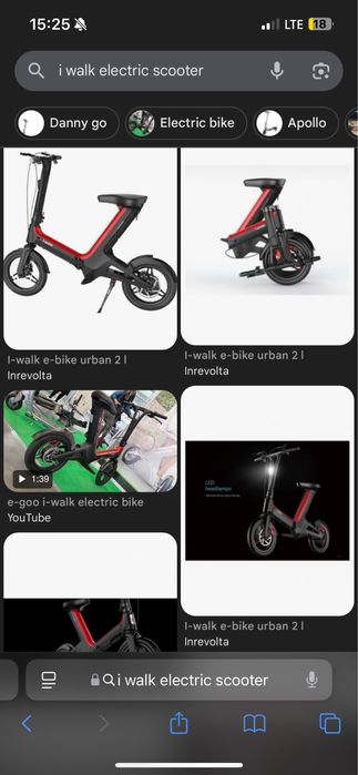 Trotineta electrica putere 500w nominala baterie 10.5Ah autonomie 40km