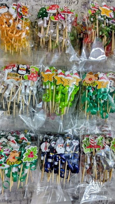 Коледни и новогодишни късмети за баници и питки