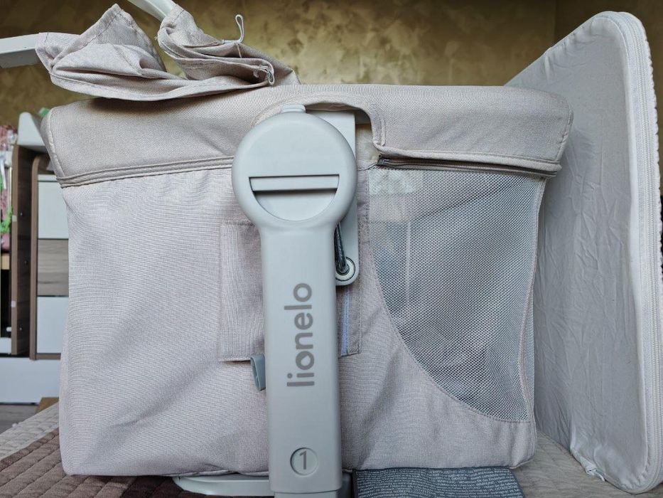 Бебешка кошарa Next to me 3 в 1 Lionelo-Leonie Plus, Beige Sand