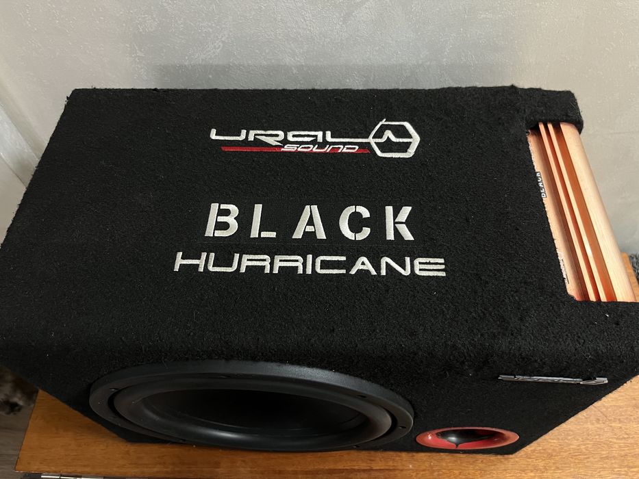 Сабвуфер УРАЛ AS-D12A Black Hurricane