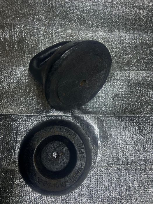 Гиря советская два в одном