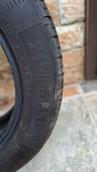 Летни Continental 215/55 17ки на бройка