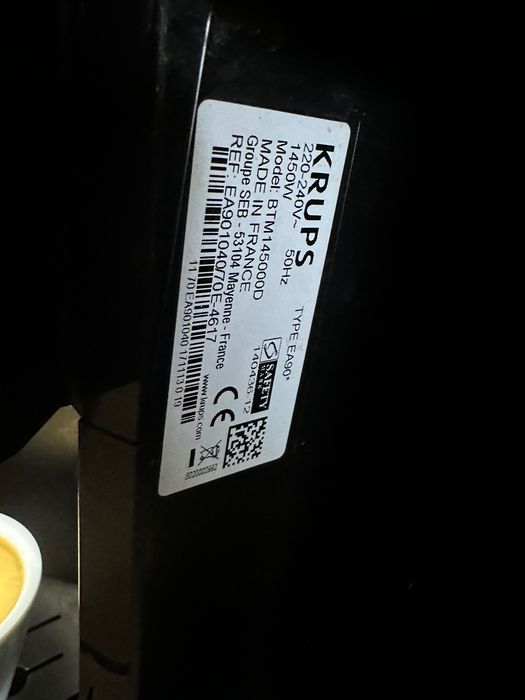 Expresor automat Krups EA90 touch screen