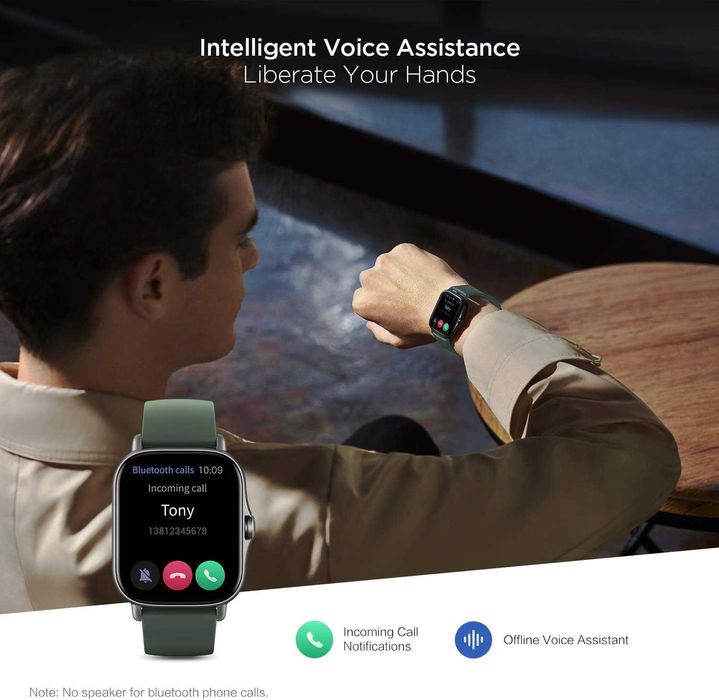 Смарт часовник Amazfit GTS 2e Зелен AMOLED дисплей 14 дни батерия