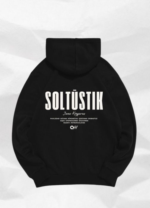 Худи QWERTY Soltustik черный