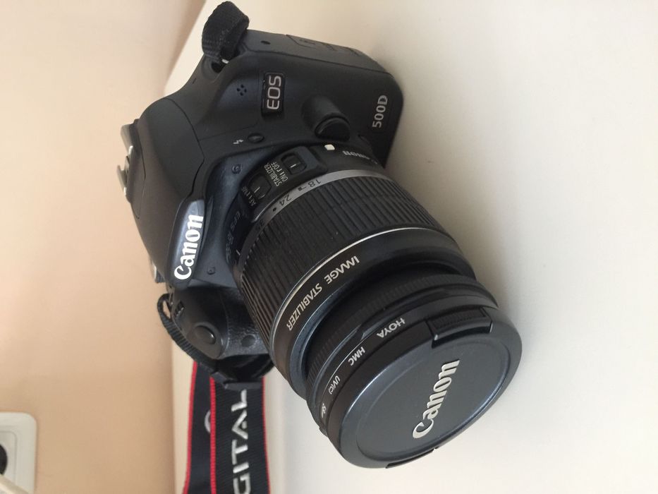 Апарат DSLR Canon EOS 500D + EF-S 18-55 IS KIT + трипод Benro комплект
