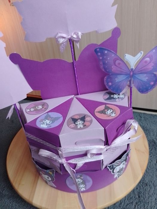 Картонена торта  ръчна изработката