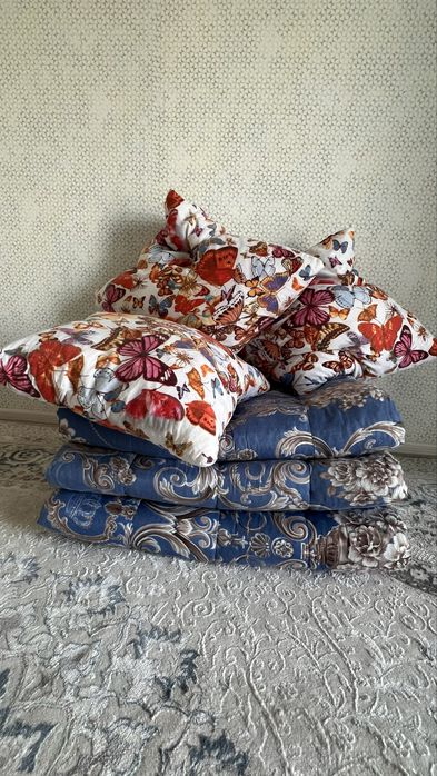 3 матраса, 3 подушки