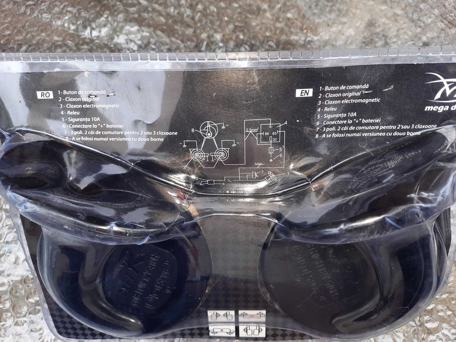 Set claxoane melc 12V cu releu