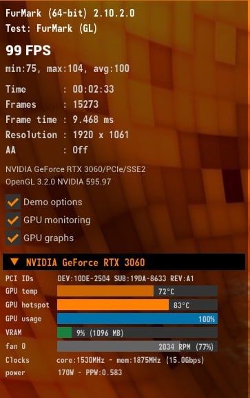 RTX 3060 12GB видеокарта