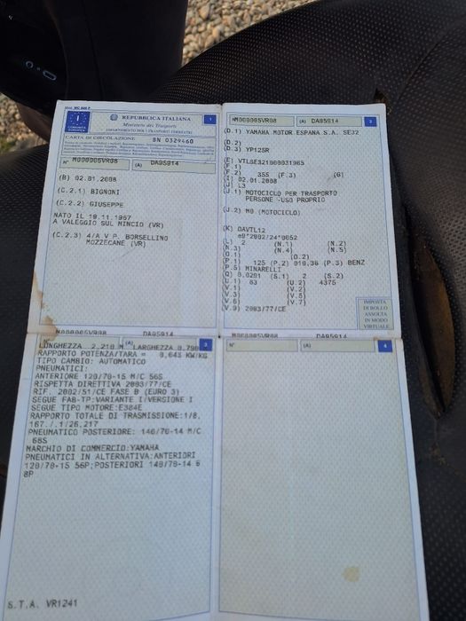 Vând scuter Yamaha xmax