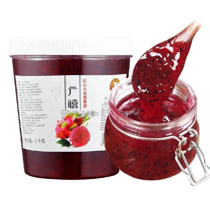 DH Джем со вкусом Драконьего фрукта, Бабл ти, Джуз Боллы, тапиоки, Bab