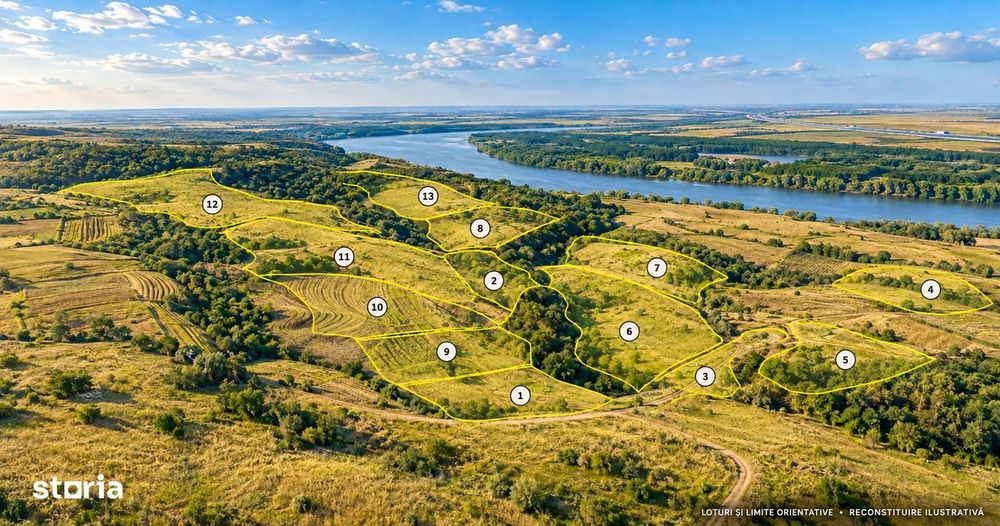 RASOVA Cochirleni Teren extravilan 38 Hectare comasat 100%