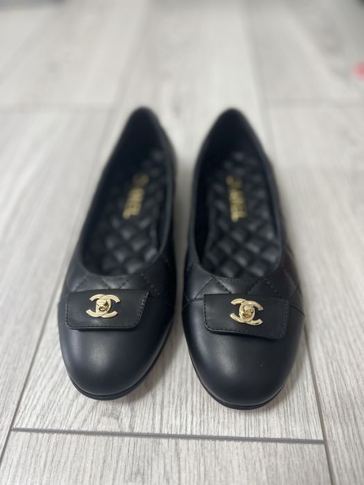 Балетки CHANEL черные
