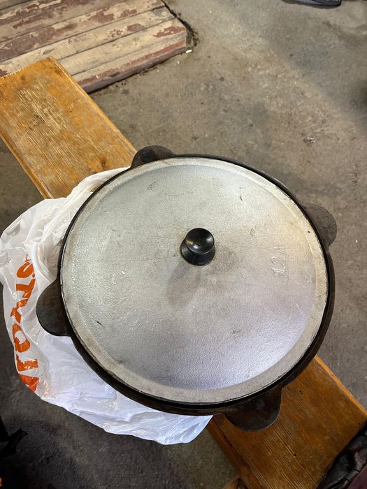 Чугунный казан 12 литров