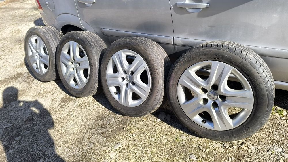 Структурни стоманени джанти 17'' оригинални 7J X 17  със размер 5x120