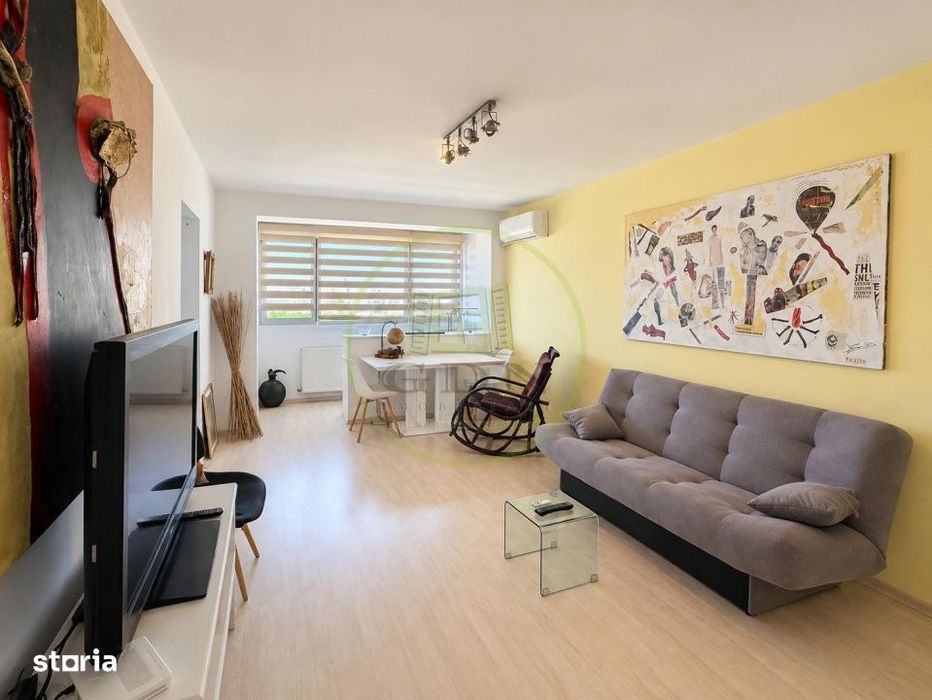 3 camere | 62 mp | Complet renovat si mobilat | Etaj 9/10 — fotografia 1