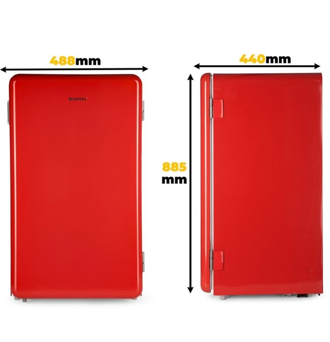 Frigider Vortex rosu