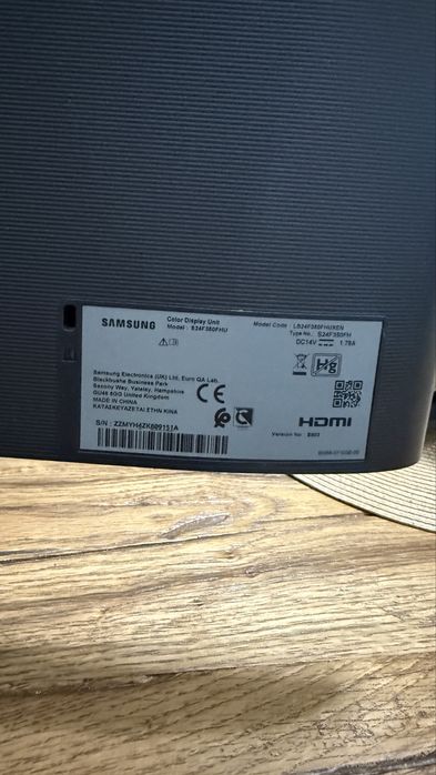 Monitor Samsung 24” Full HD S24F350 HDMI