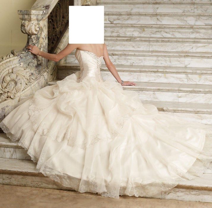 Rochie de mireasa marca Sophia Tolli. model Y2804 Irene