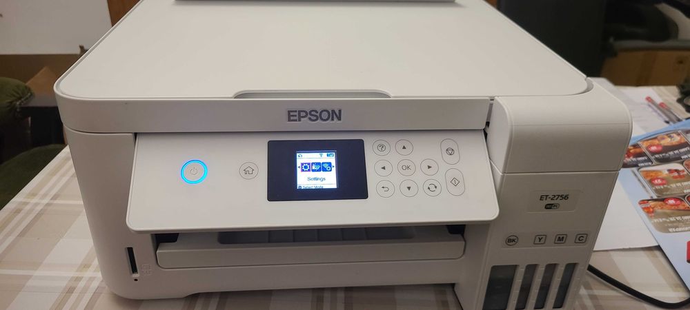 Нов принтер с дуплекс и за сублимация с 2г гаранция Epson Ecotank 2756