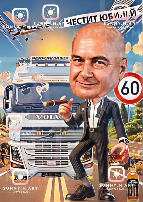 карикатури с бърза изработка + подарък