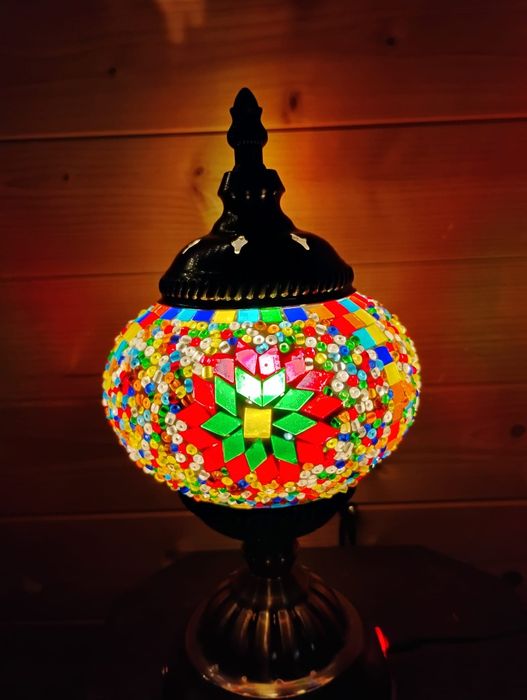 Lampa veioza mozaic