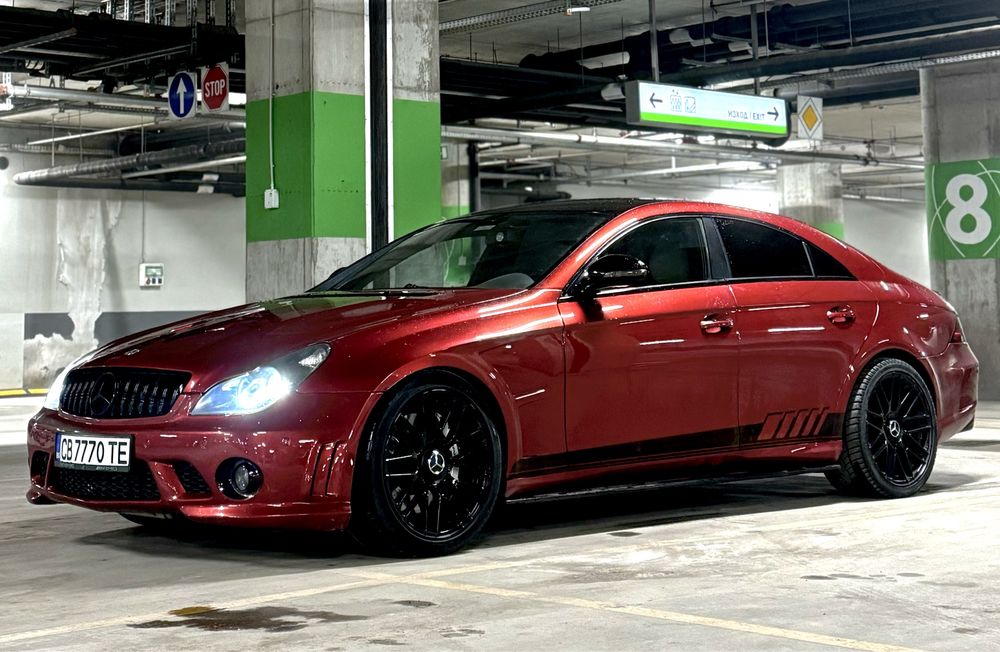 Mercedes-Benz CLS 55 AMG под наем за абитиурентски балове