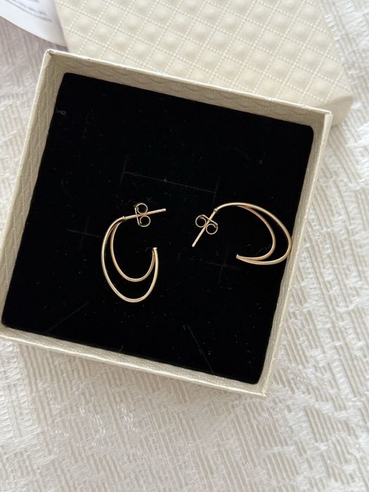 Cercei aur 14 k