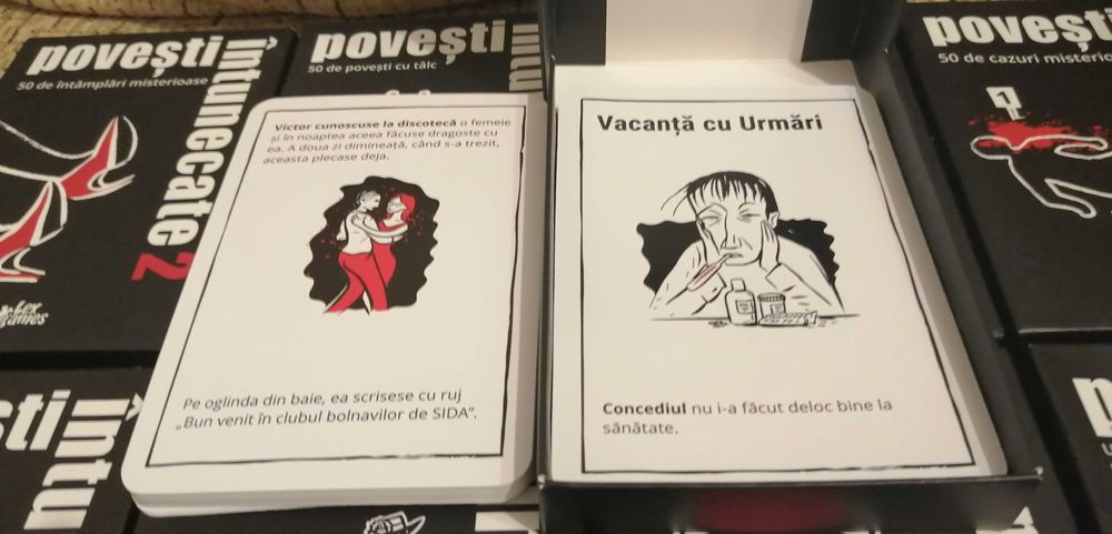 Joc carti Povesti intunecate