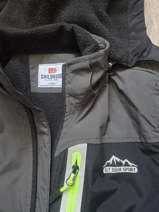 Geacă outdoor / sport copii, cu glugă - Impermeabilă