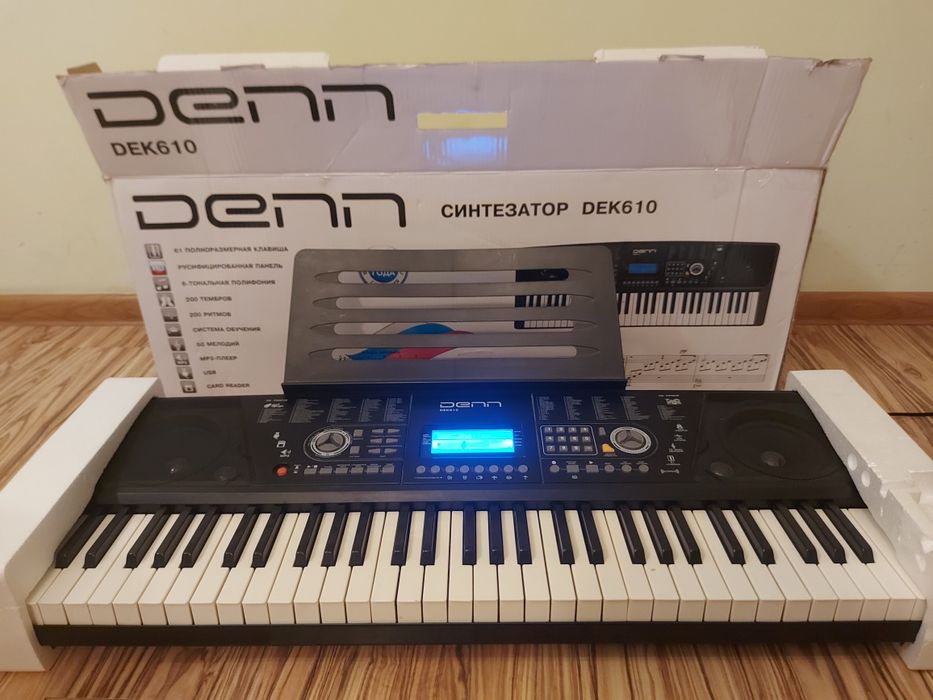 Синтезатор DENN 61 клавиша