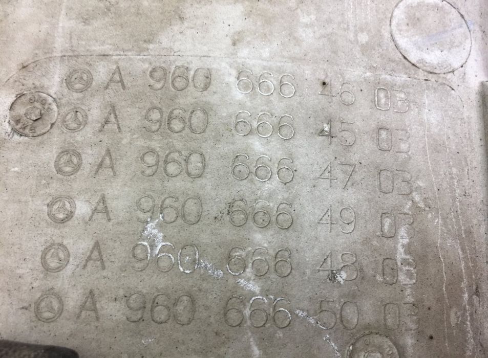 9606664203 Placa treaptă superioară completă, stânga MERCEDES-BENZ Antos, Arocs, Actros MP4 (2012-) MERCEDES-BENZ