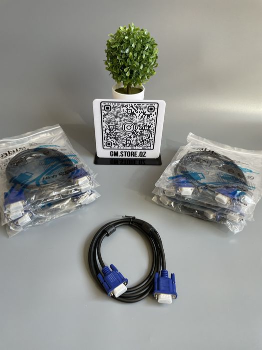 Кабели HDMI, VGA, DVI, DisplayPort