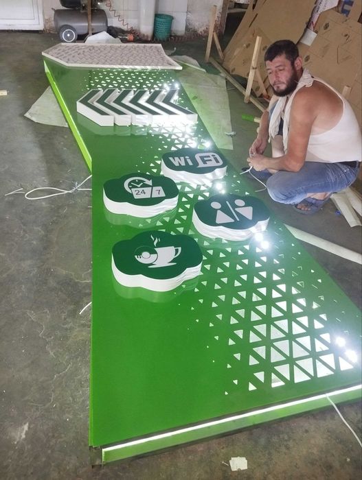 Tashqi Reklama Banner Bukva