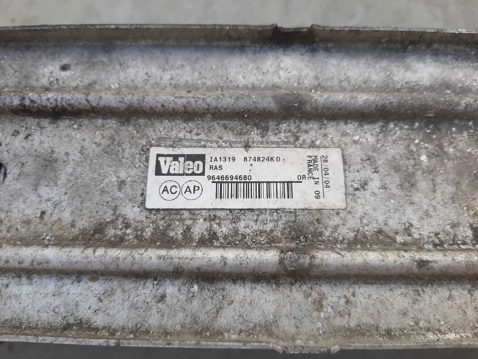 radiator intercooler 1.6 hdi citroen c4 peugeot 307 9646694680