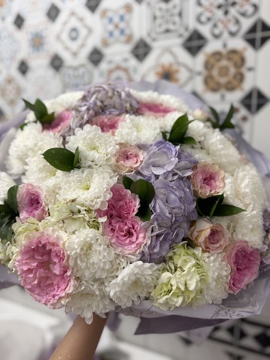 цветы красивые , букеты свежие