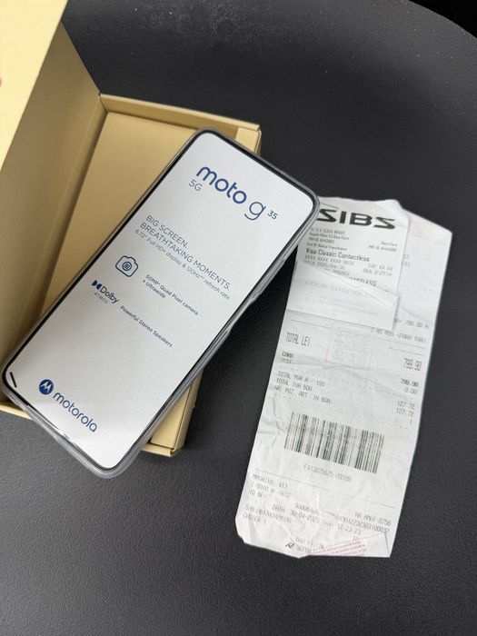 Motorola g35  nou cu garantie