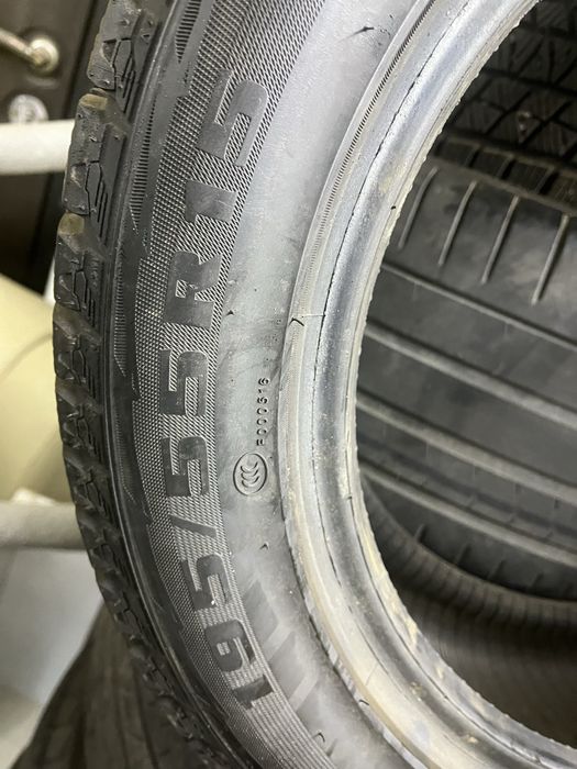 Поодам комплект в хорошем состоян 195/55/15