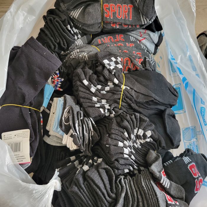 Носки оптом разные по 100 тг